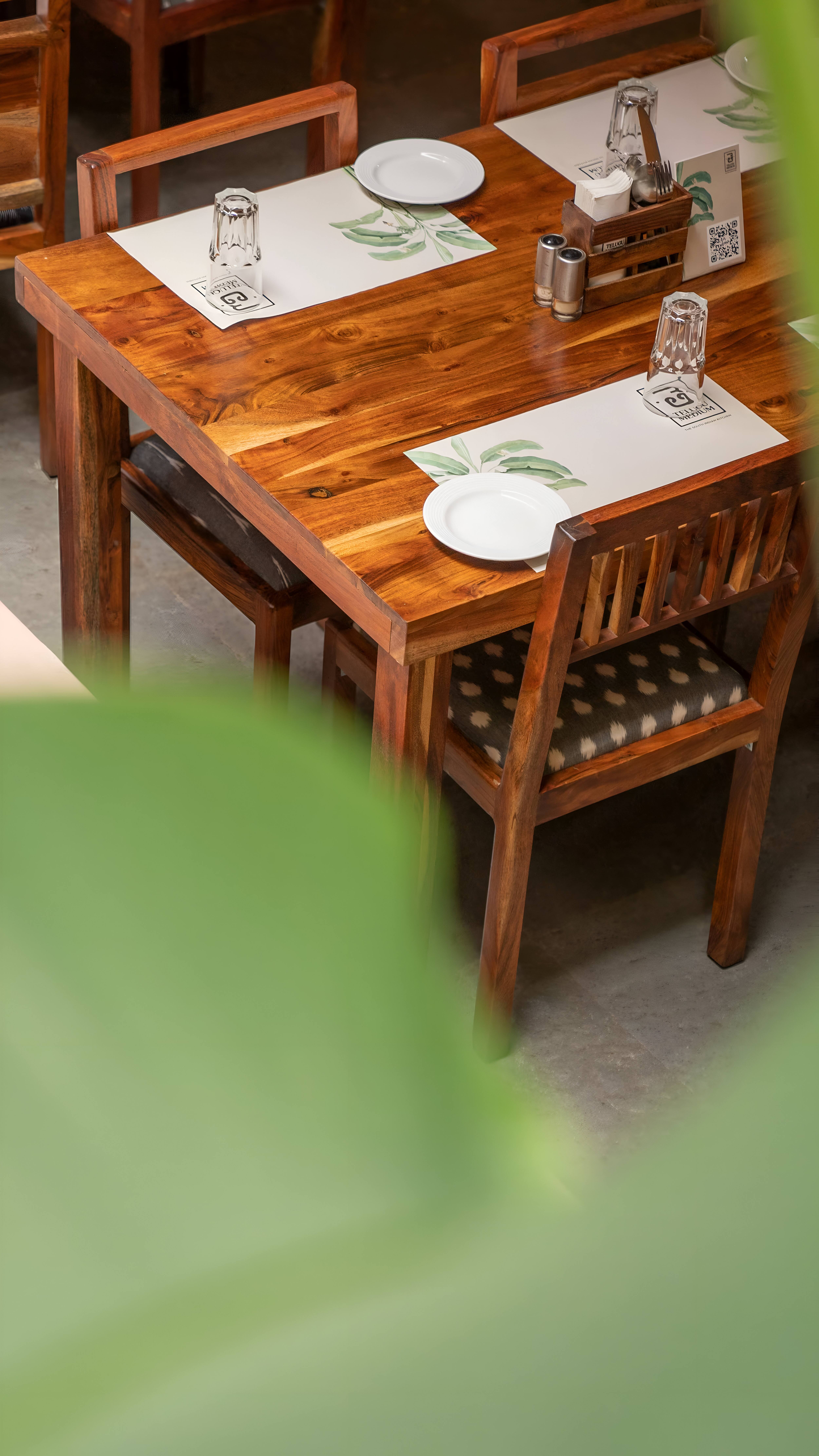 Vaulted brick ambience at Telugu Medium Kitchen & Bar — Deccan vernacular dining room